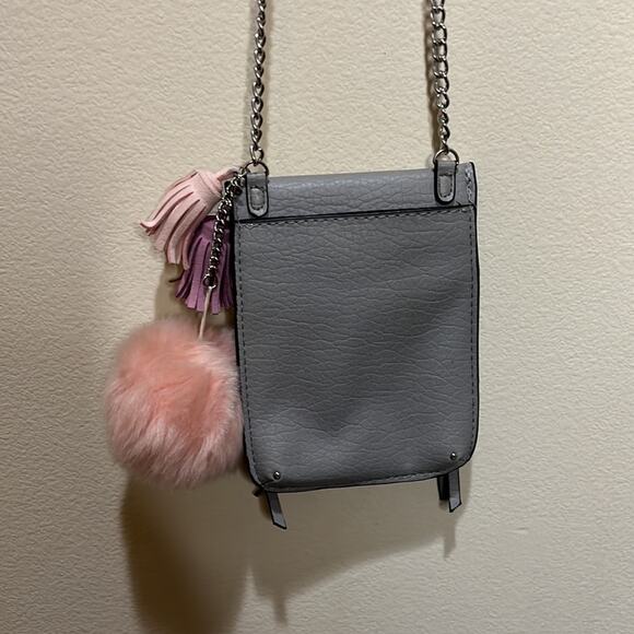 Juicy Couture Gray Mini Phone Crossbody Bag